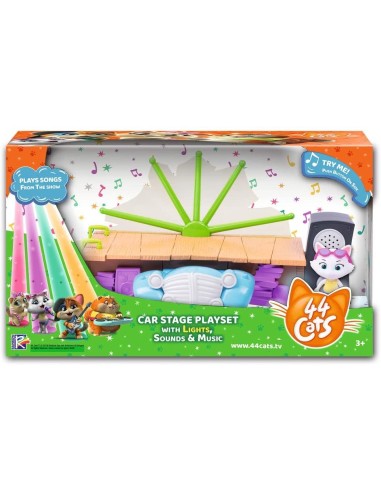 44 gatti playset automobile