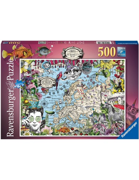 Mappa Europea Circo eccentrico 500 pz