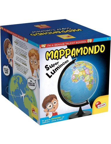Mappamondo super luminoso