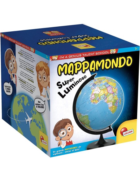Mappamondo super luminoso