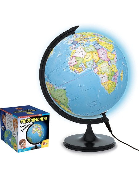 Mappamondo super luminoso