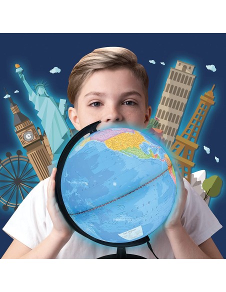 Mappamondo super luminoso