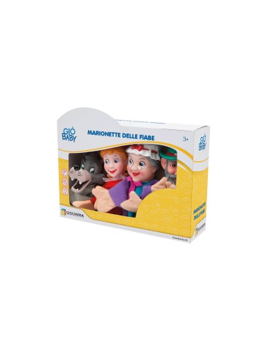Marionette fiabe grandi 4 assortimenti
