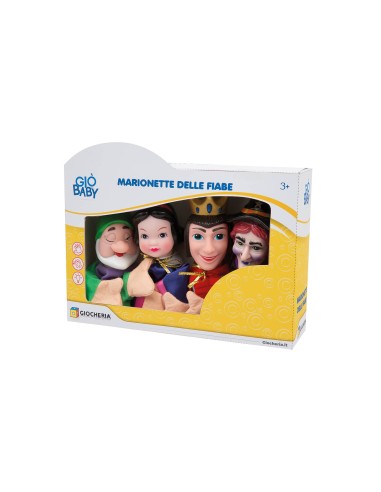 Marionette fiabe grandi 4 assortimenti
