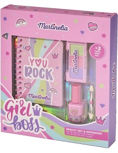 Martinelia - Quaderno e Beauty set