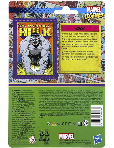 Marvel Legends Recollect Retro 13 (Grey Hulk)