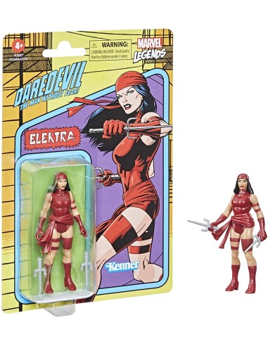 Marvel Legends Recollect Retro 8  (Elektra)