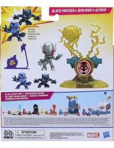 Marvel Stunt Squad - Black Panther e Iron man vs Ultron 2