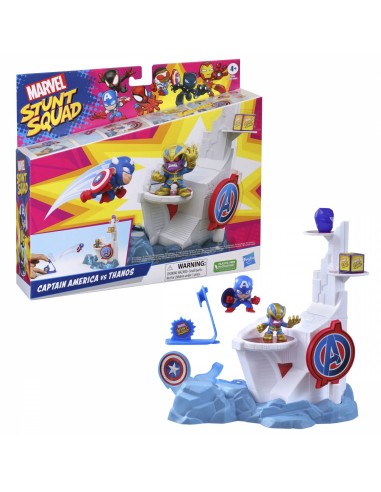 Marvel Stunt Squad - Captain America vs Thanos
