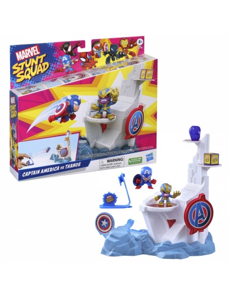 Marvel Stunt Squad - Captain America vs Thanos