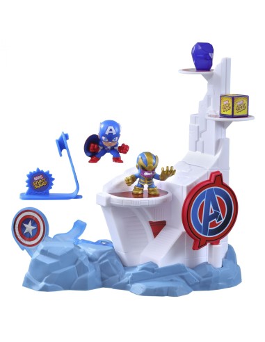 Marvel Stunt Squad - Captain America vs Thanos