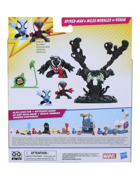 Marvel Stunt Squad - Spiderman e Miles Morales vs Venom