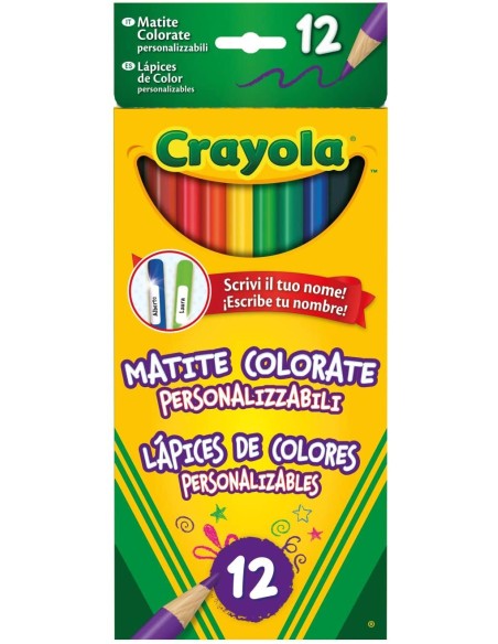 MATITE PERSONALIZZATE 12 PZ