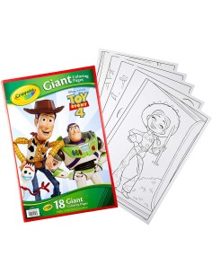 maxi pagine con adesivi disney toy story 4 2